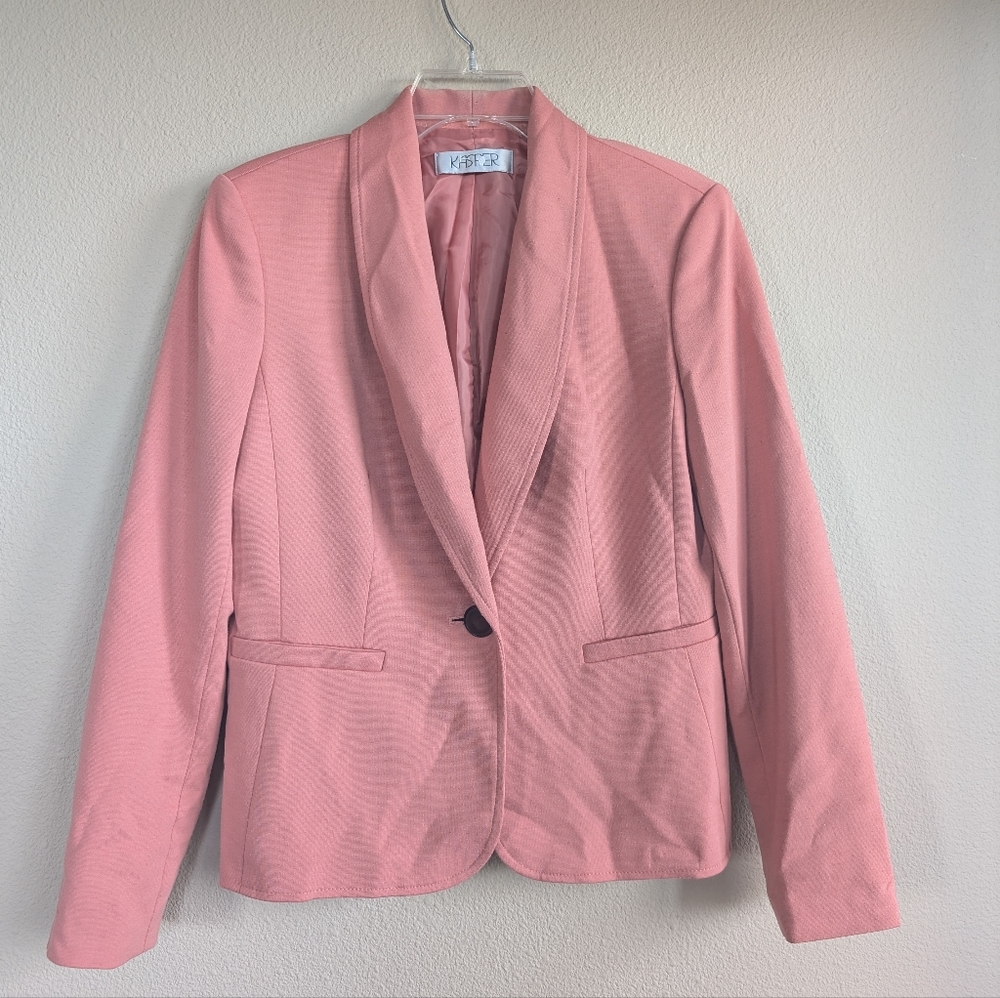 Kasper Size 8 Salmon Suit Jacket / Blazer